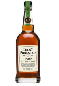 Old Forester 1897 Bottled in Bond Kentucky Straight Bourbon Whiskey bottle