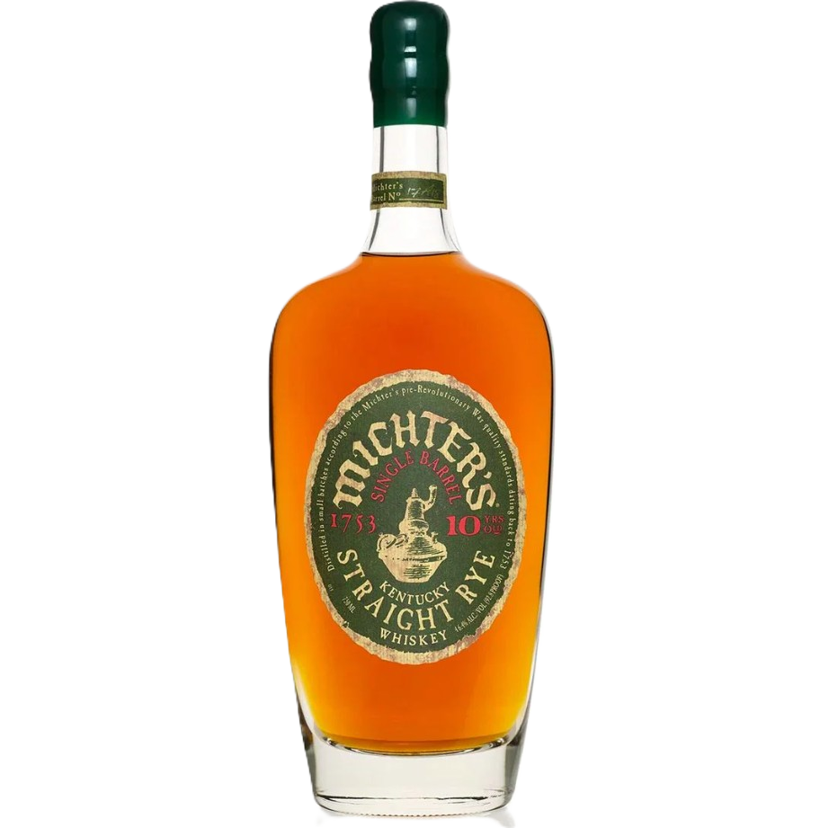 Michter's 10 Year Single Barrel Straight Rye Whiskey bottle